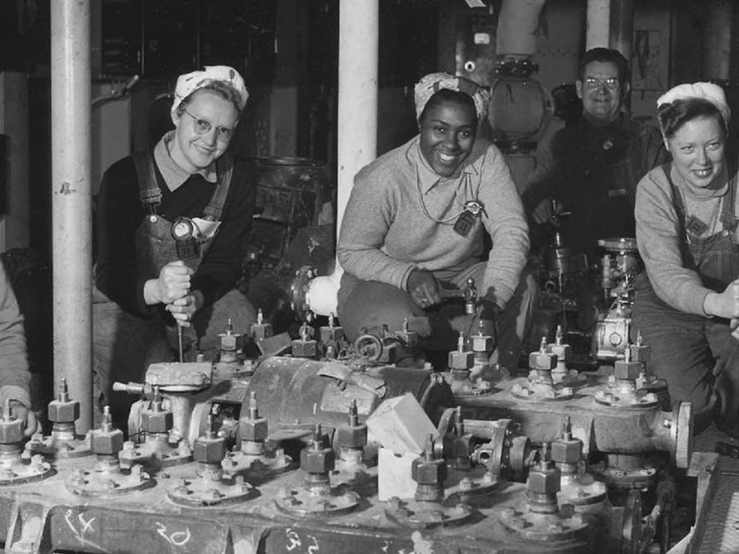 ww2 factory workers