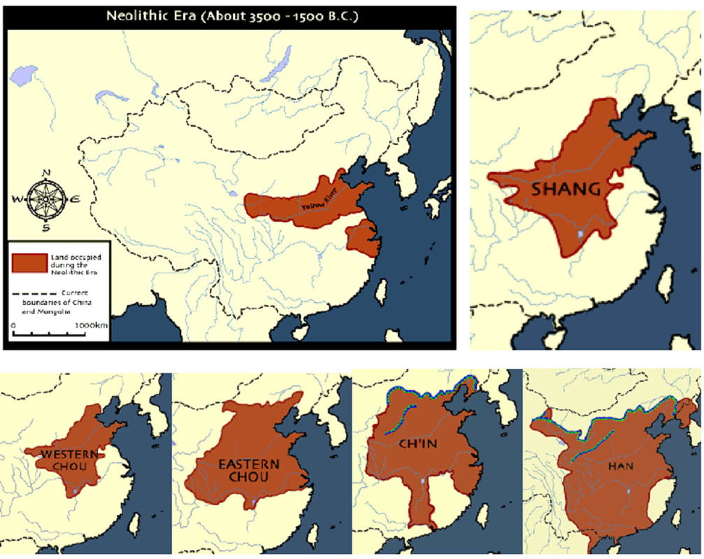 xia neolithic era yellow river