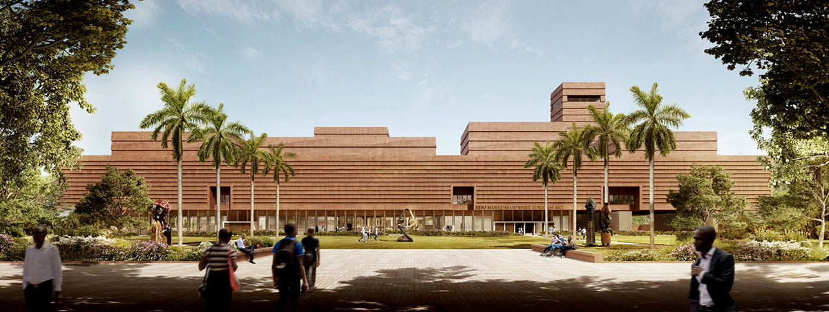 3D image of edo museum west african art