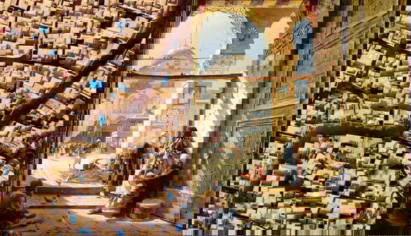 Damascus mosque kashgar silk road