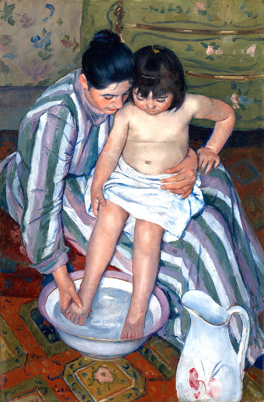 Mary Cassatt Childs Bath