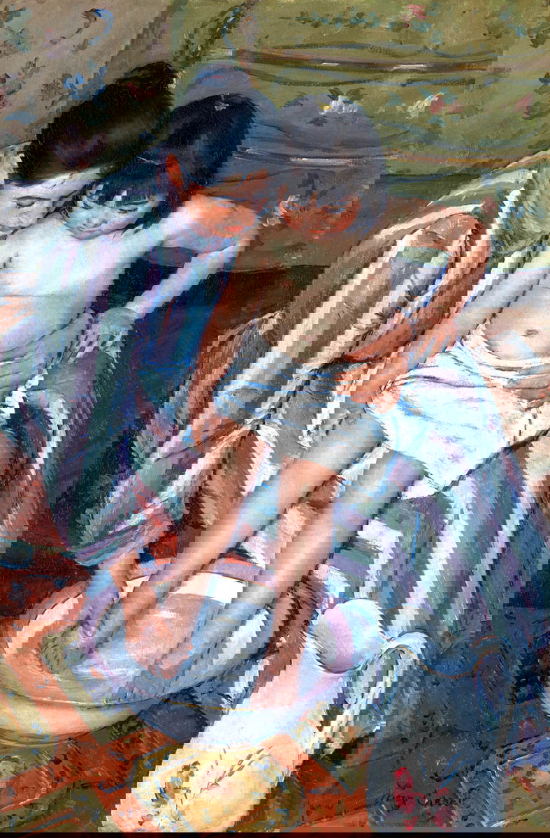 Mary Cassatt Childs Bath