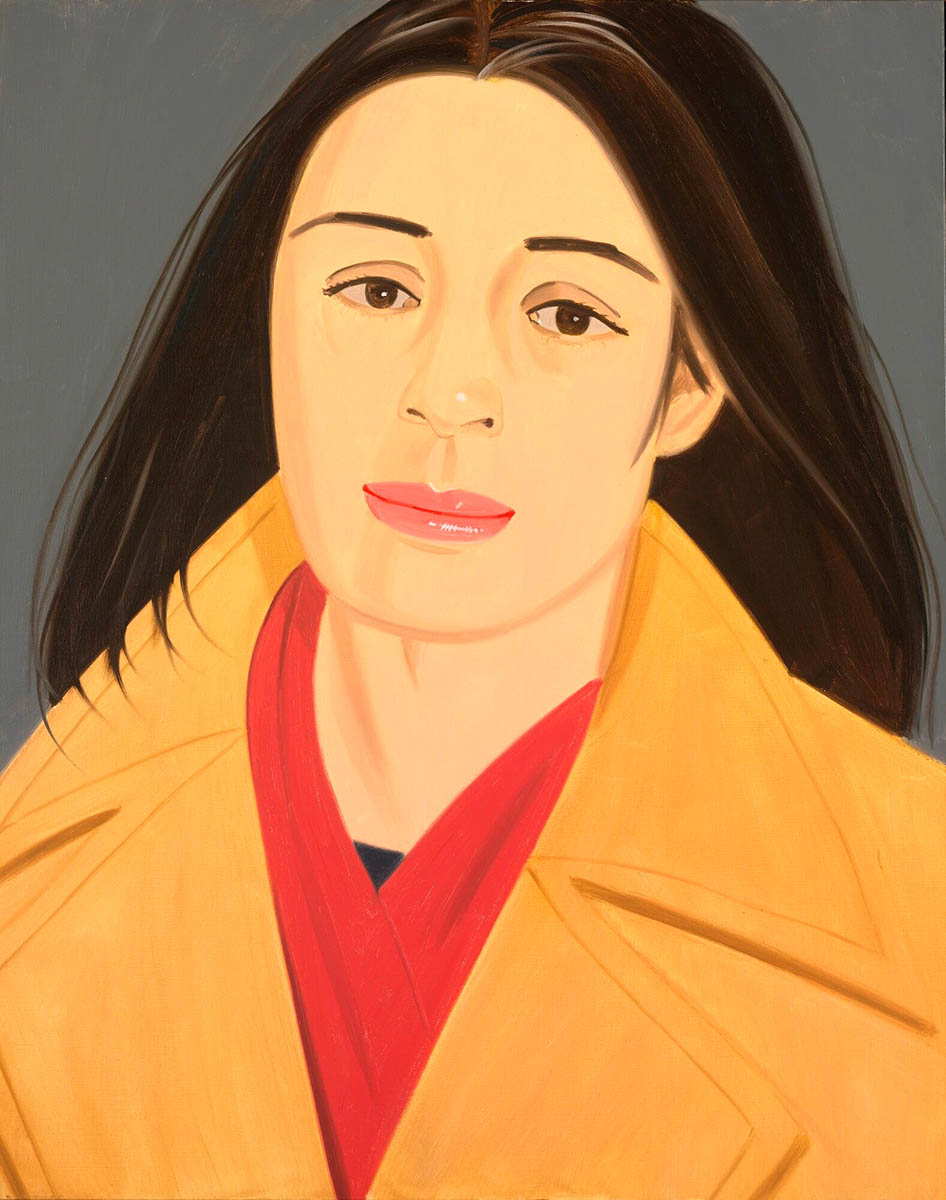 alex katz ada red scarf polo coat