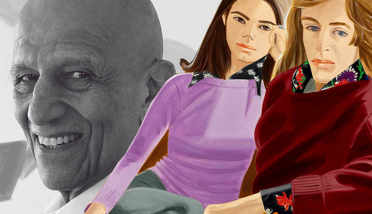 alex katz artist december painting