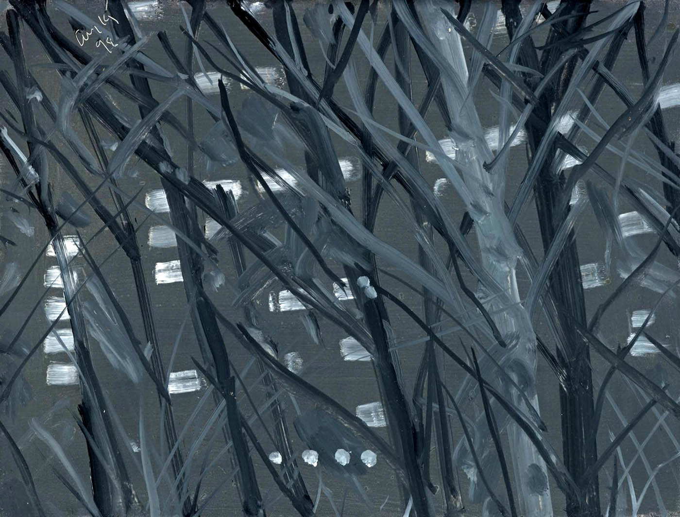 alex katz city night painting