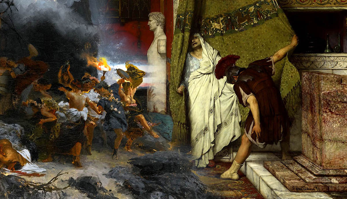 alma tadema death caligula orgy capri commodus