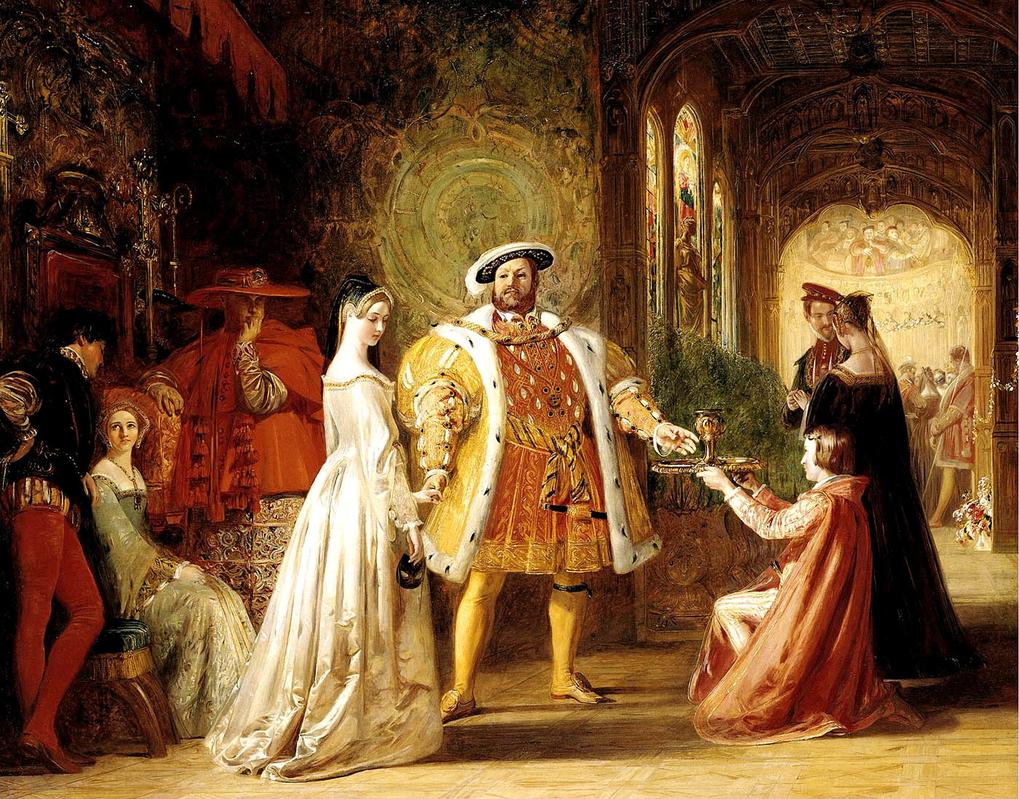 anne boleyn henry viii painting