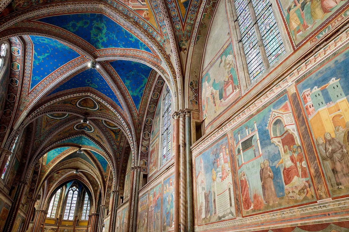 assisi frescoes
