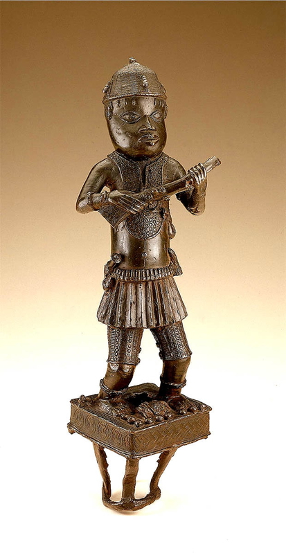 benin musketeer figure photo