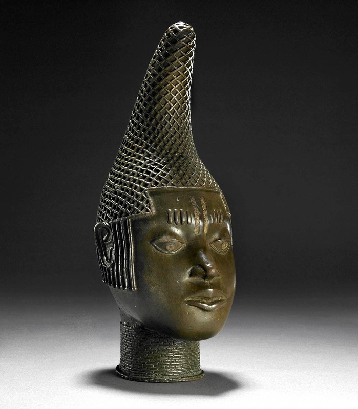 benin statue queen mother photo