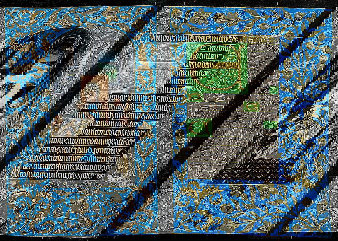 black hours illuminated manuscript