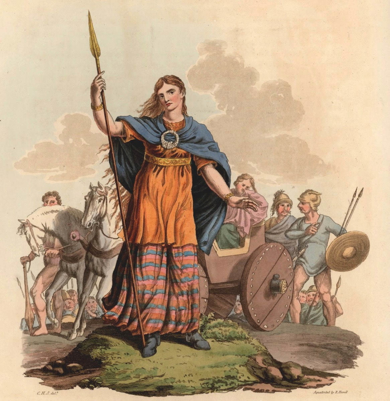 boudica drawing roman empire