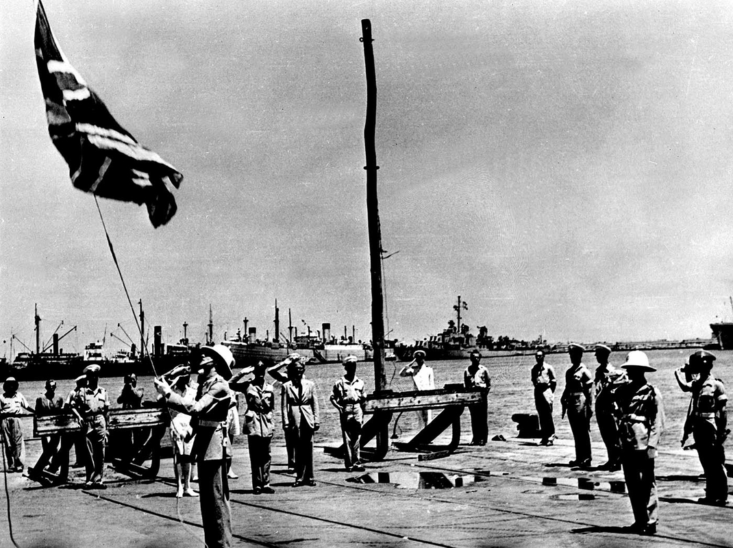 british army leaving haifa
