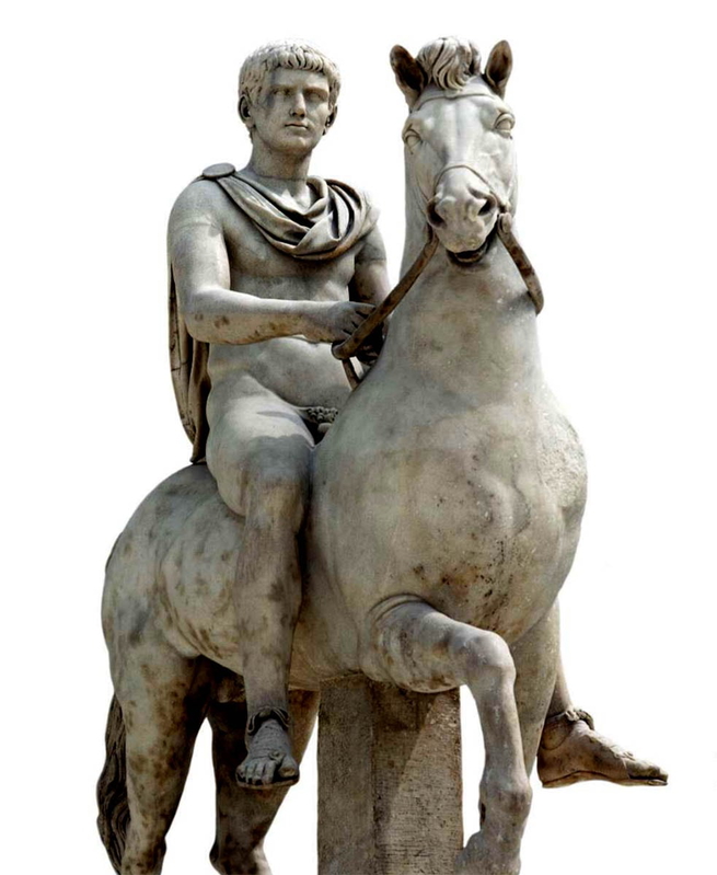 caligula horse statue roman emperor