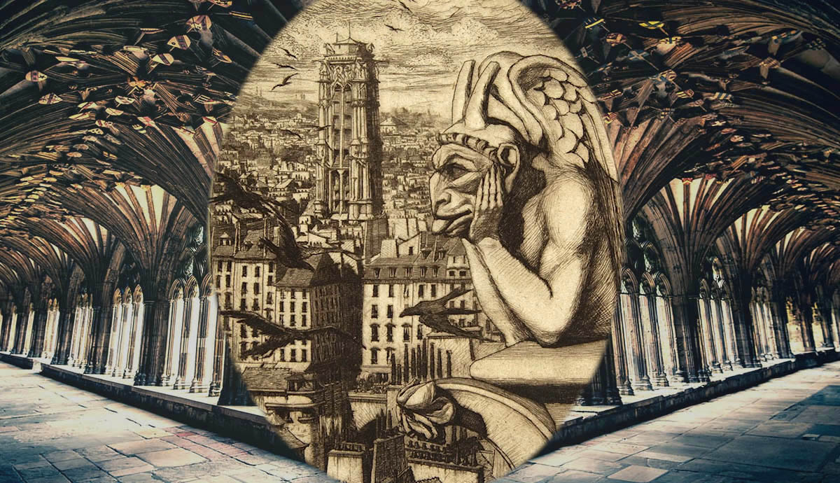 canterbury cathedral with charles meryon vampire gothic