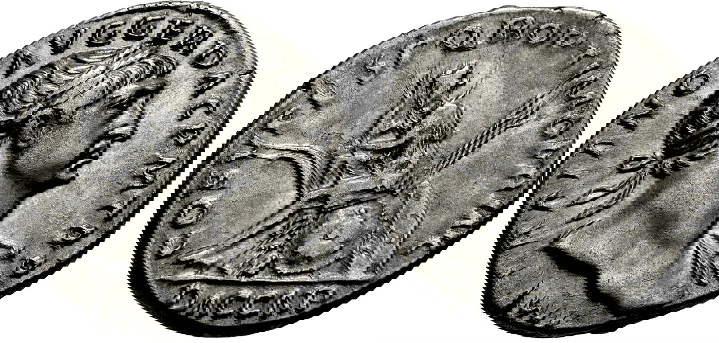 dacia captured roman coin