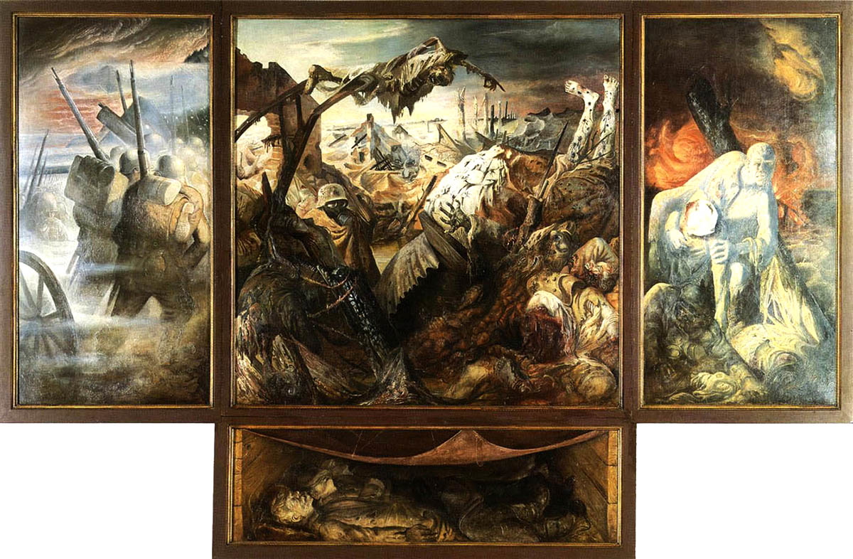 der krieg otto dix painting