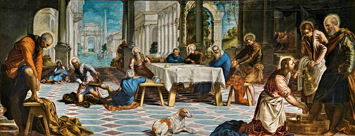 devotional relationships tintoretto washing feet painting