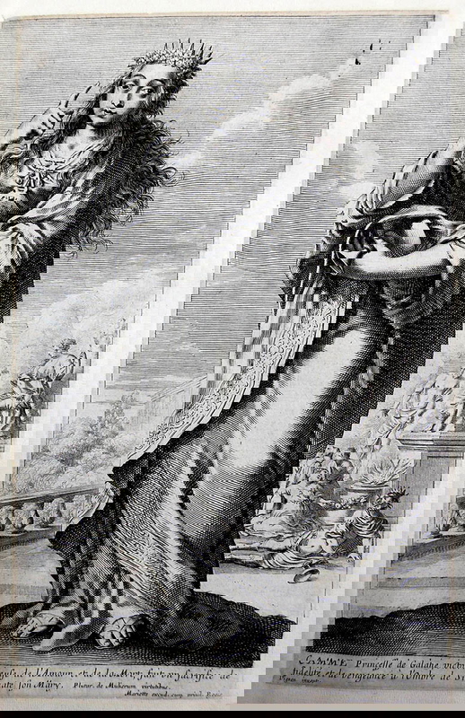 galatian princess camma print