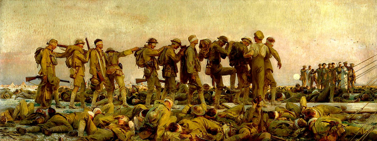 gassed 1917 john sargent painting