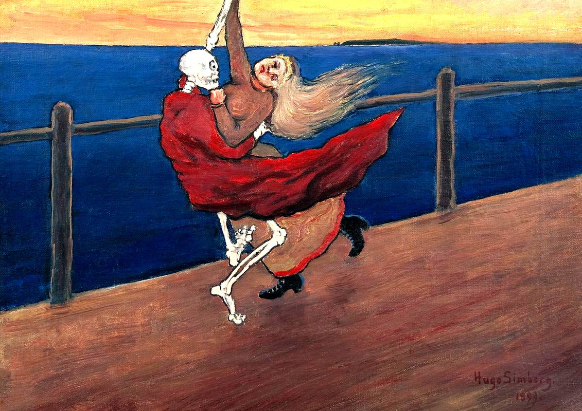 hugo simberg dancing with death