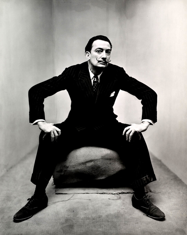 irving penn portrait salvador dali new york 1947