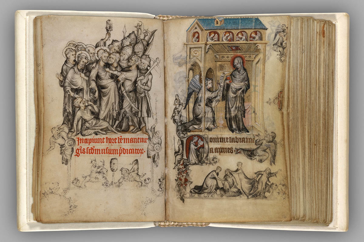 jeanne evreux hours illuminated manuscript