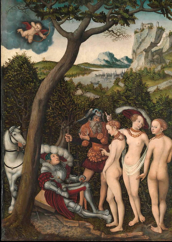 judgement paris lucas cranach elder met museum