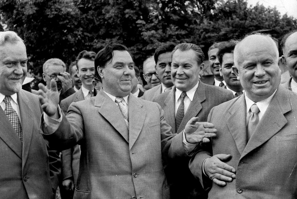 krushchev malenkov photograph