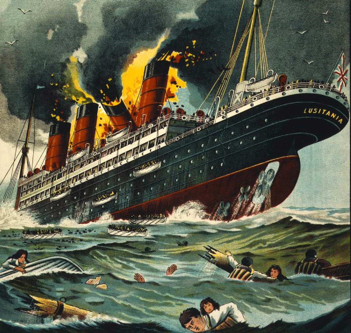 lusitania 1915