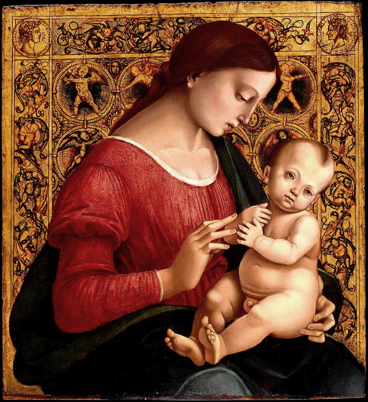 madonna child signorelli renaissance met museum