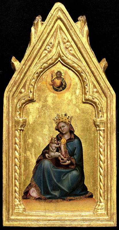 madonna of humility guariento di arpo painting