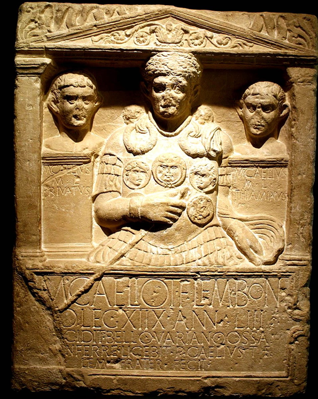 marcus caelius cenotaph