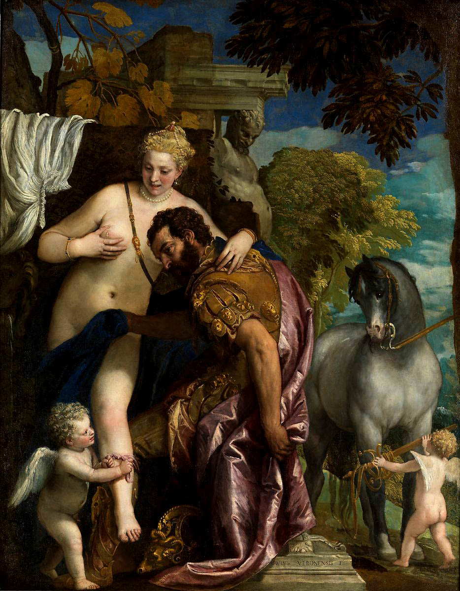 mars venus paolo veronese met museum