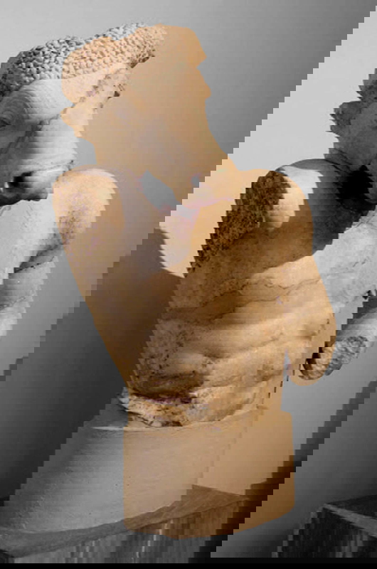 minotaur marble sculpture