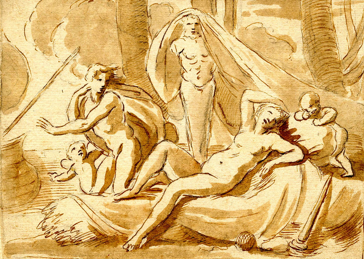 nicolas poussin theseus abandoning ariadne greek heroes