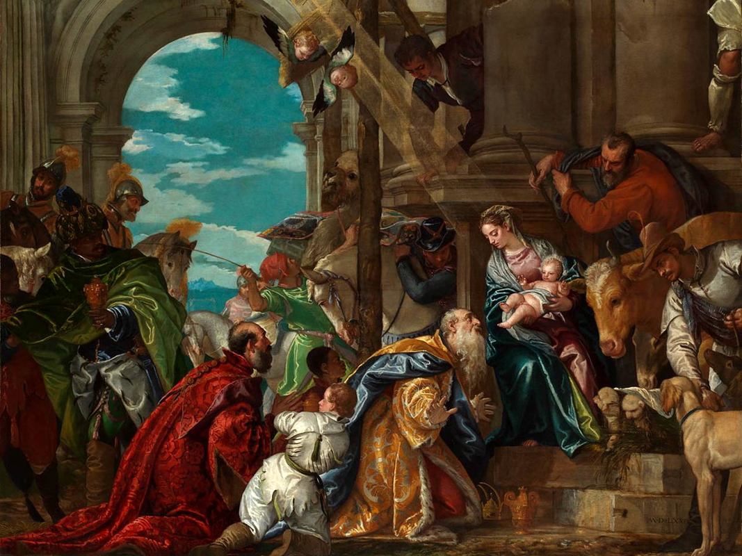 paolo veronese adoration of kings renaissance painting