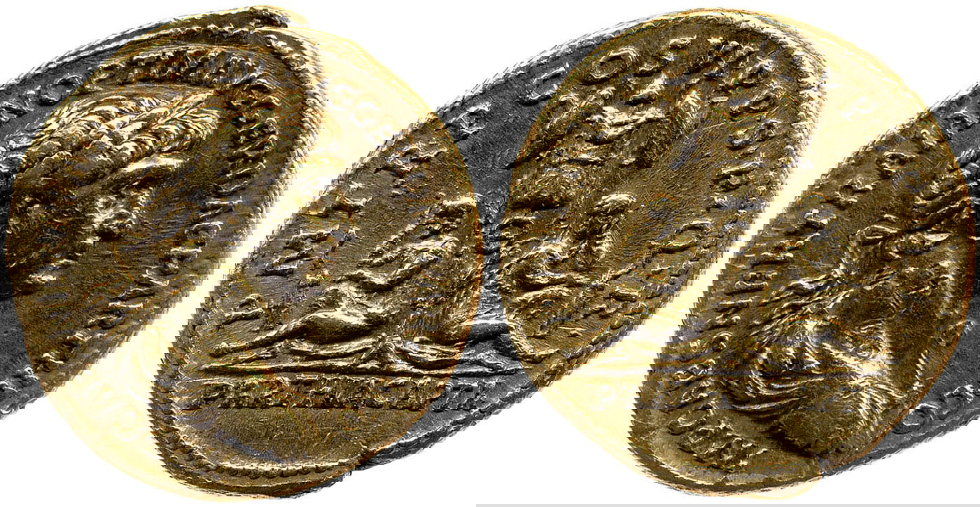 parthia conquered roman coin
