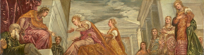 queen of sheba solomon tintoretto