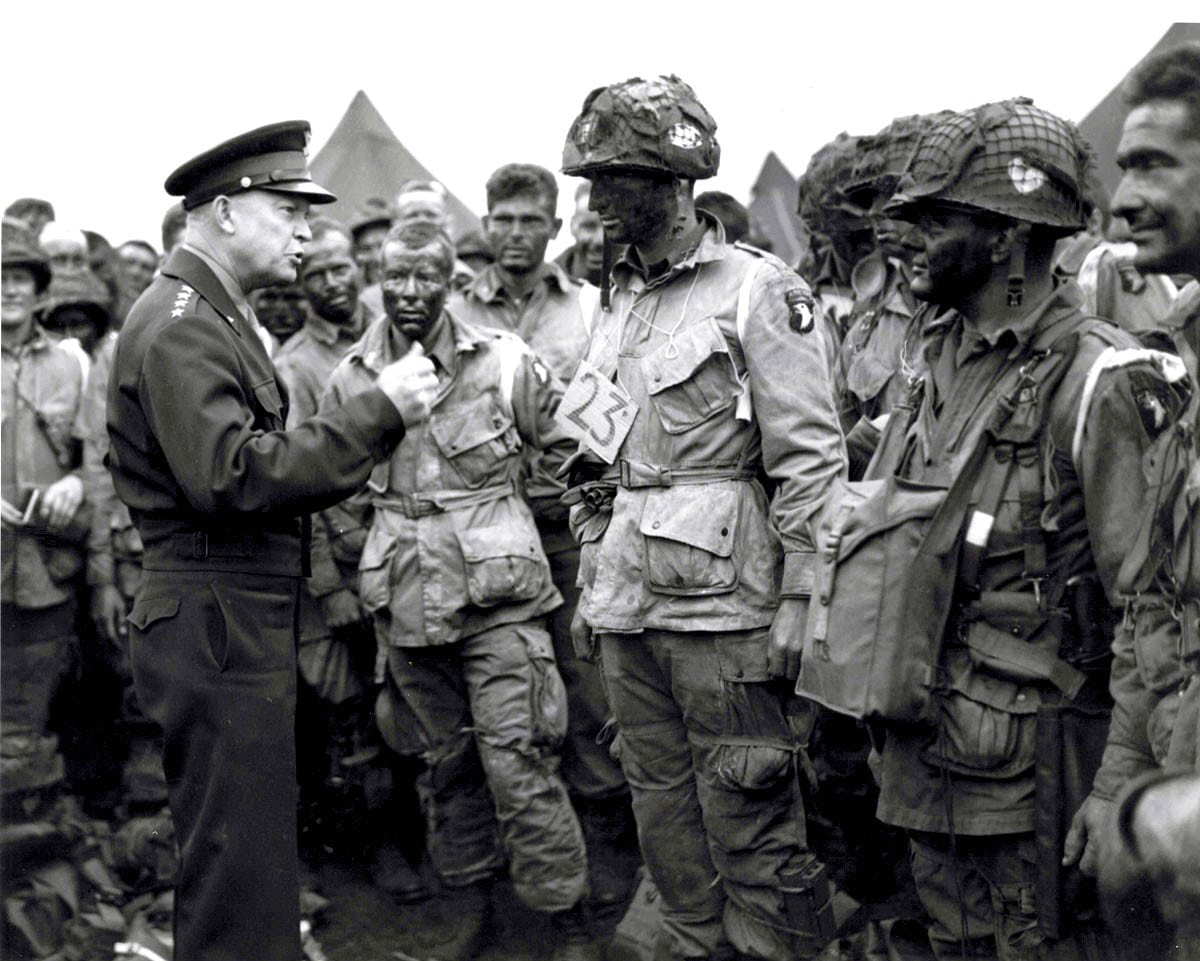 rally around the flag general eisenhower 1944