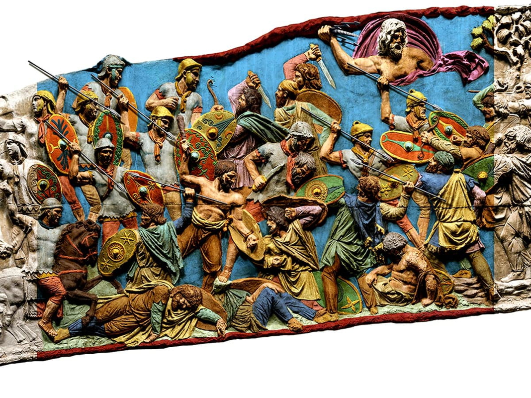reconstruction frieze roman empire
