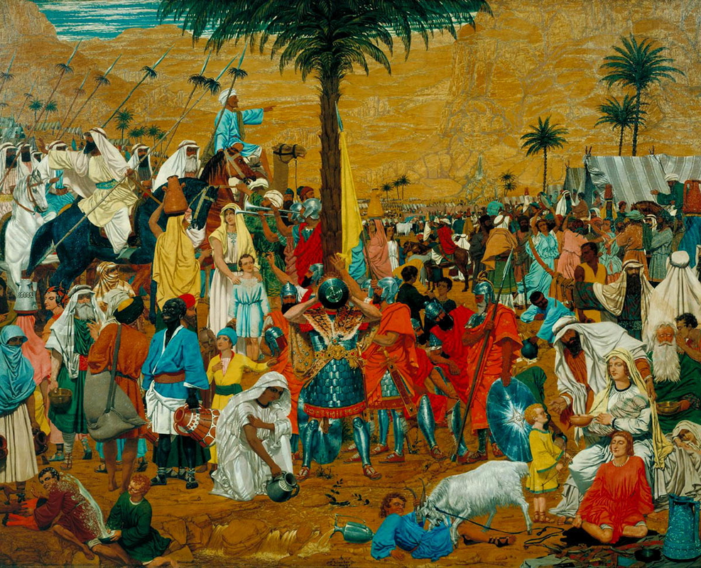richard dadd flight egypt fairy oriental painting