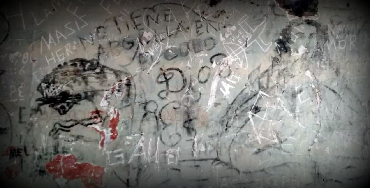 san lucas prison graffiti god