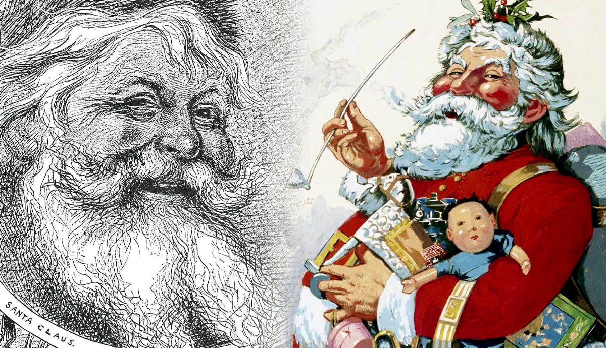 santa claus by thomas nast illustrator creator
