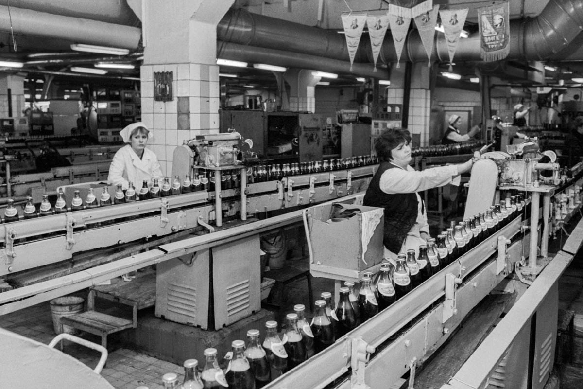 soviet union bottling plant