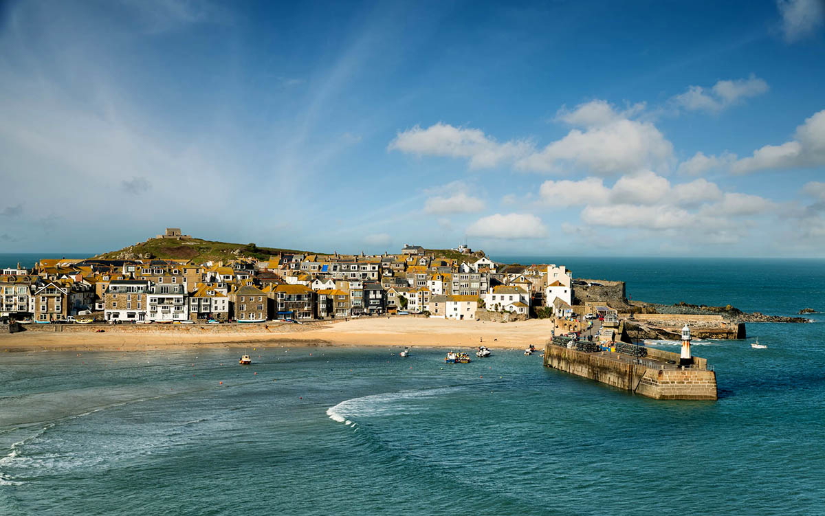 st ives sea