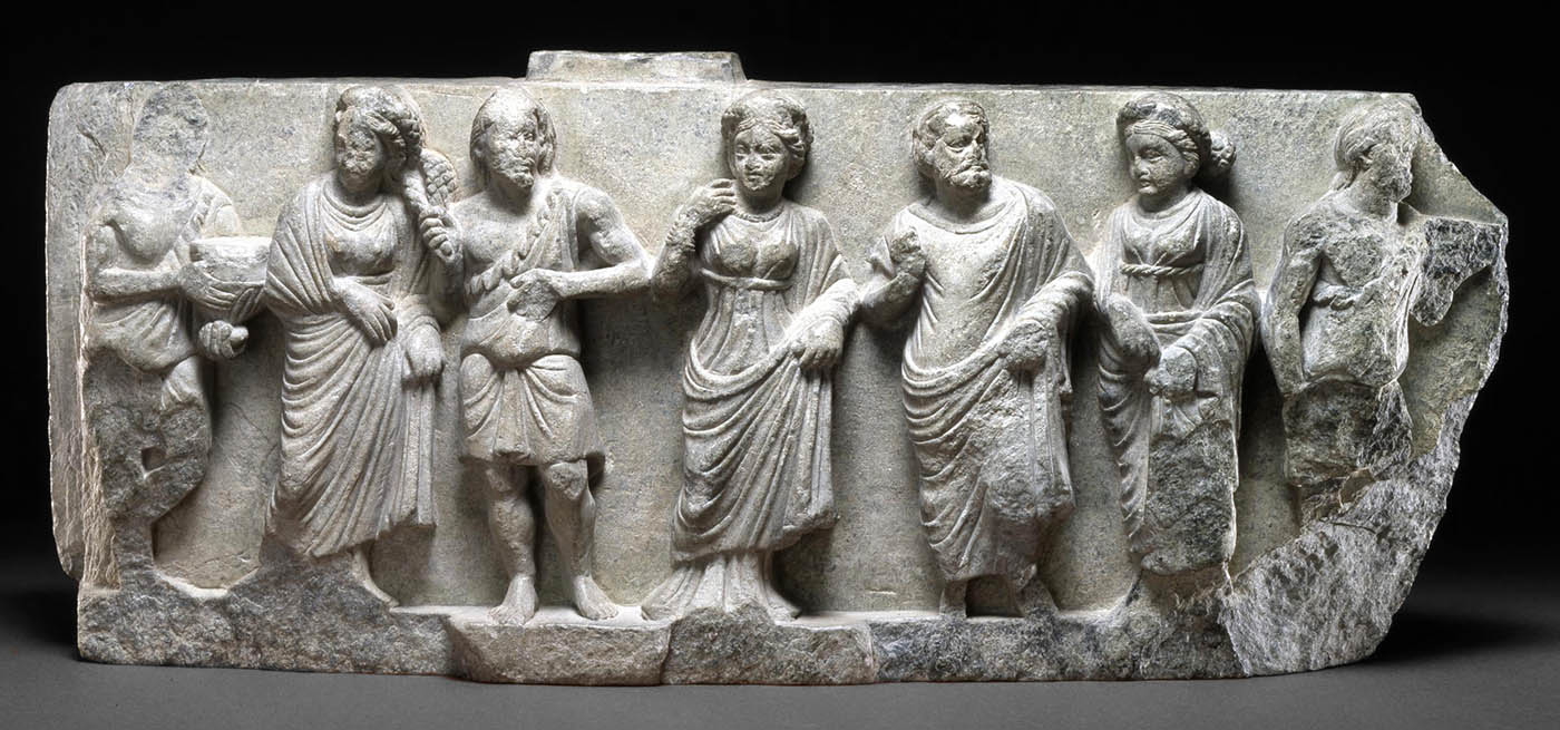 stupa drum panel gandhara