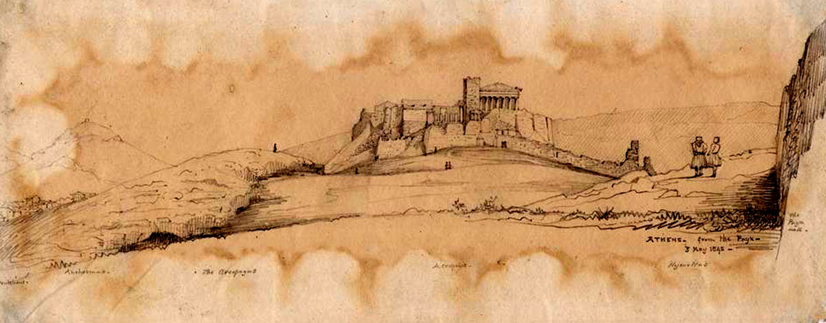 thomas hayter lewis areopagus sketch