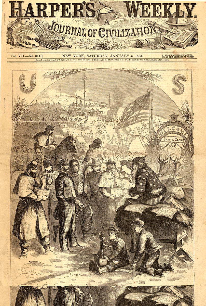 thomas nast santa claus camp 1863