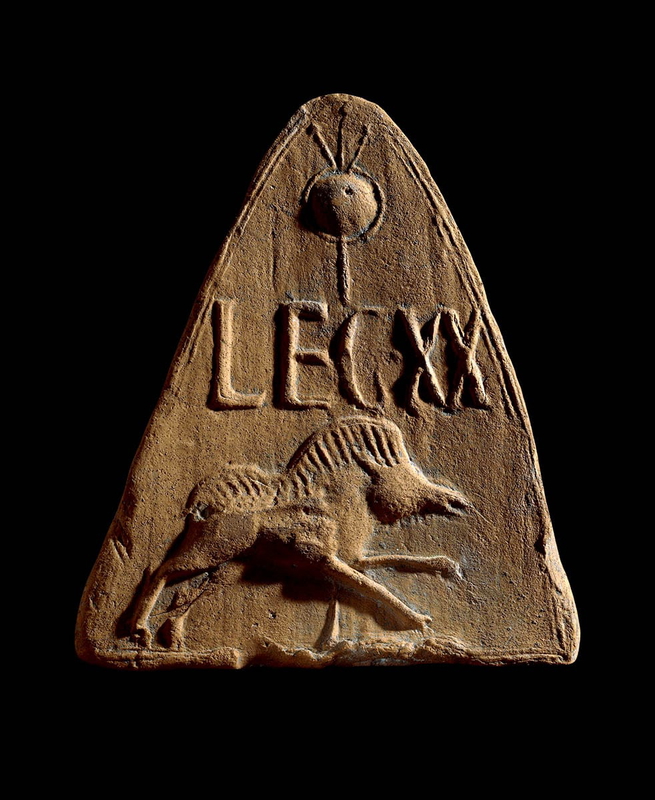 tile plaque legion twenty roman britain